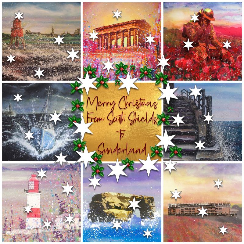 Merry Christmas From South Shields to SunderlandChristmas Card